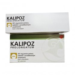 Калипоз пролонгатум (аналог Кальдиум) таблетки 750 мг (391 мг К ) №60 в Магнитогорске и области фото