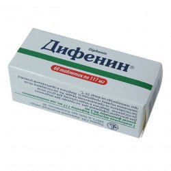 Дифенин (Фенитоин) таблетки 117мг №60 в Магнитогорске и области фото