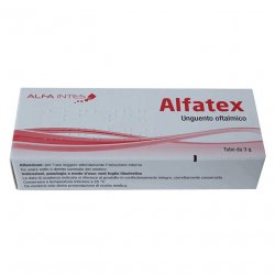 Альфатекс (Эубетал Антибиотико) глазная мазь 3г в Магнитогорске и области фото