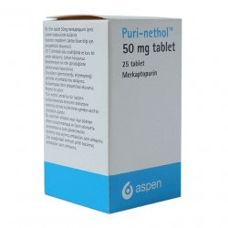 Пури-нетол (Пуринетол, Меркаптопурин) в таблетках 50мг N25 в Магнитогорске и области фото
