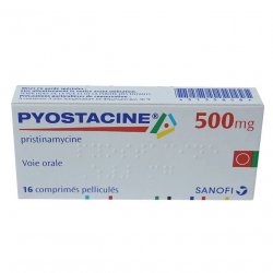 Пиостацин (Пристинамицин) таблетки 500мг №16 в Магнитогорске и области фото