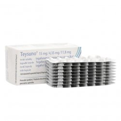 Тейсуно (Teysuno) капсулы 15 мг/4,35 мг/11,8 мг 126шт в Магнитогорске и области фото